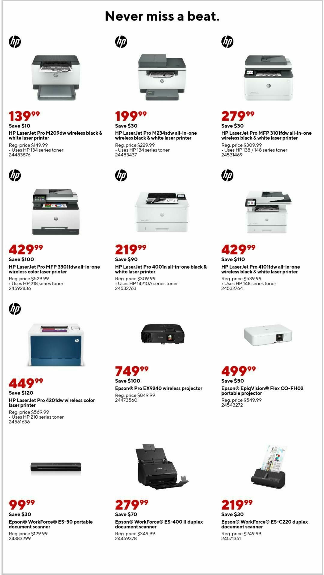 Staples Weekly Ad from April 13