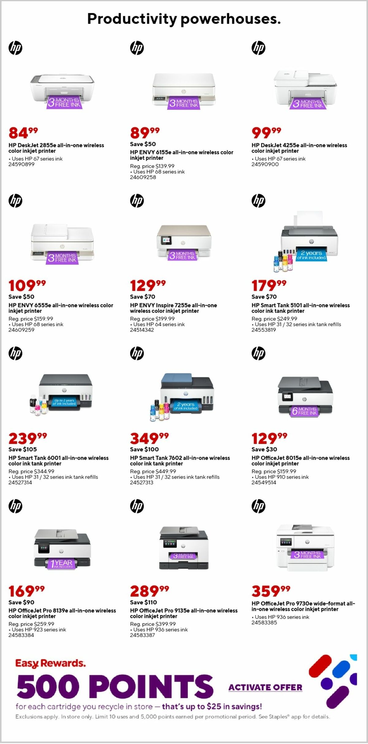 Staples Weekly Ad from April 20