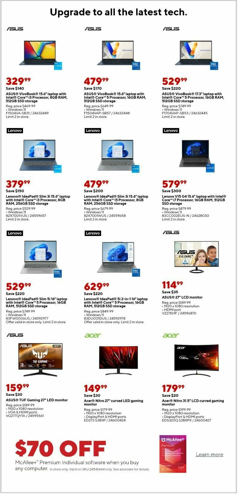 Staples Weekly Ad from April 27