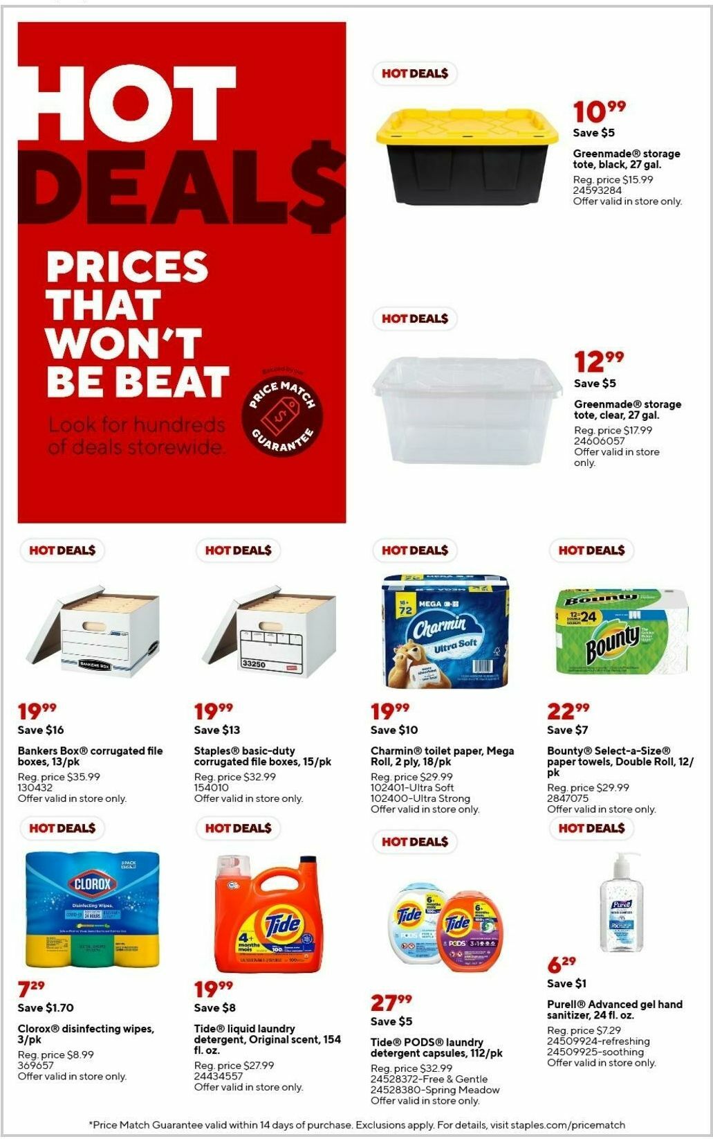 Staples Weekly Ad from May 4
