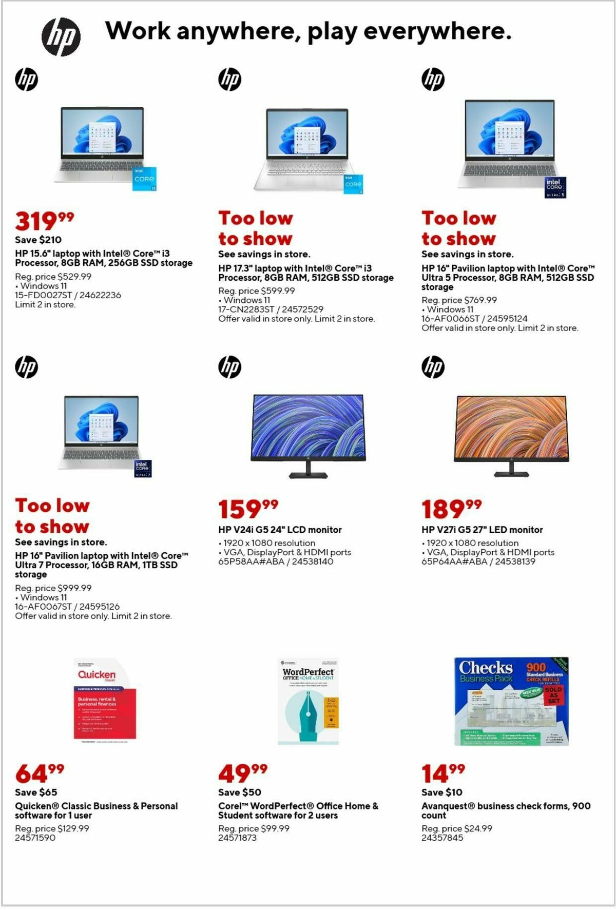 Staples Weekly Ad from May 4