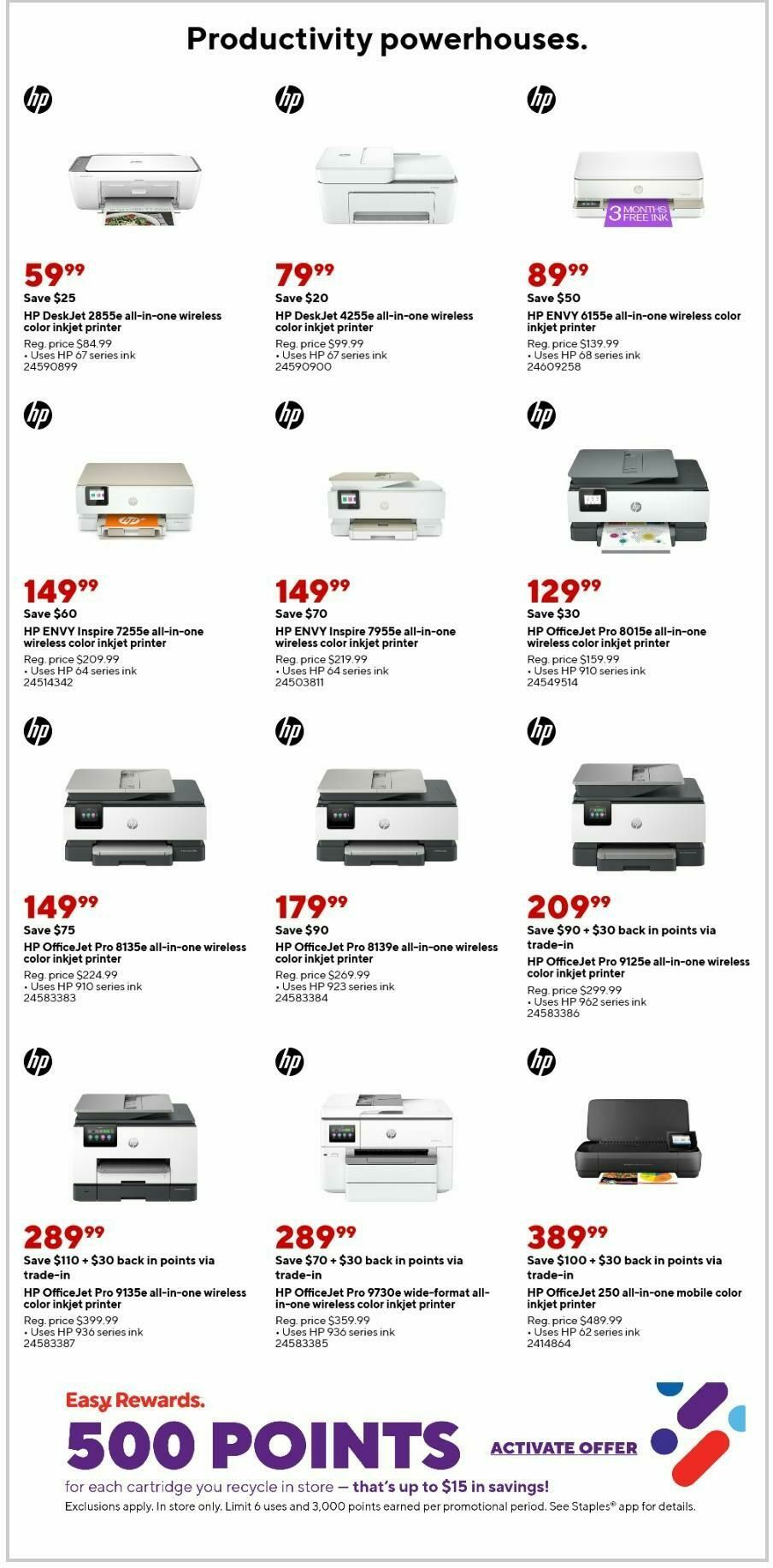 Staples Weekly Ad from May 4