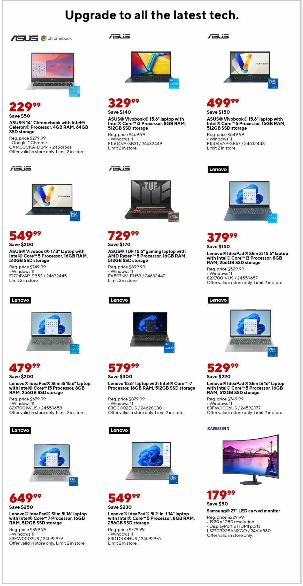 Staples Weekly Ad from May 11