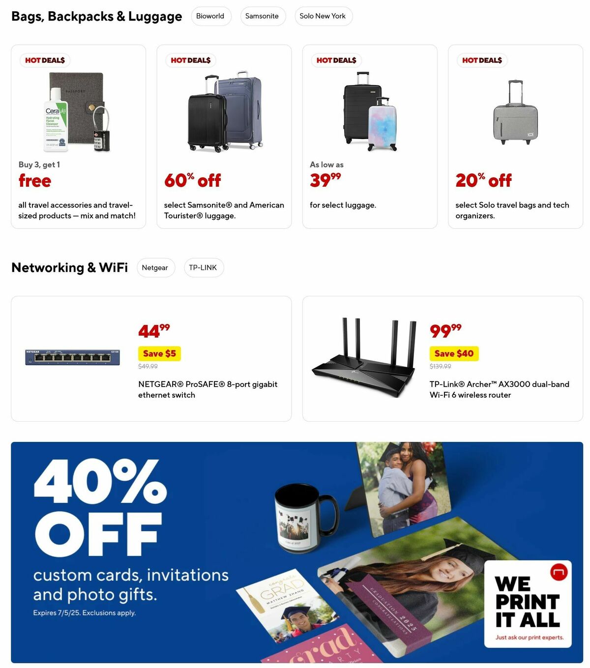 Staples Weekly Ad from May 25