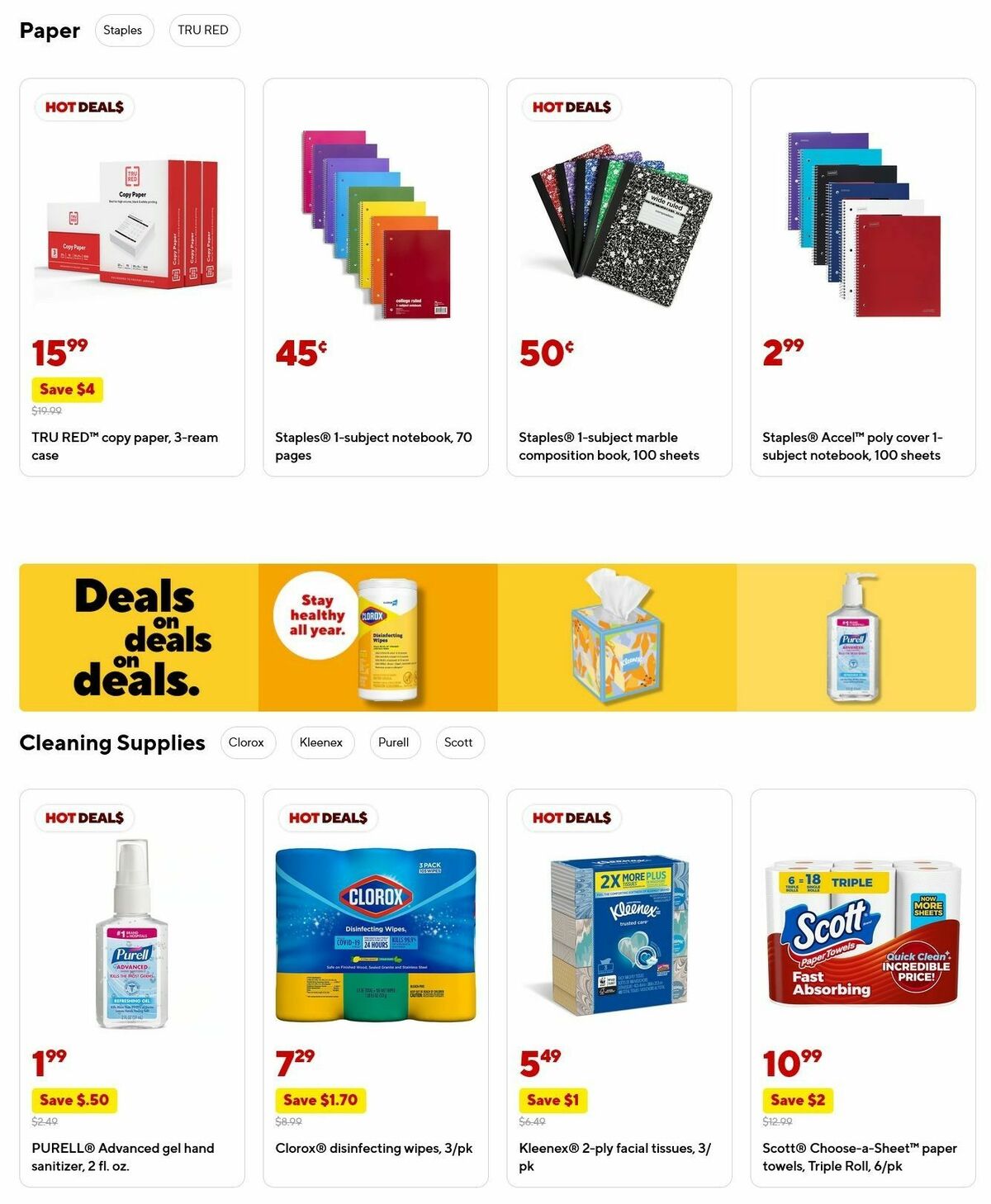 Staples Weekly Ad from June 8