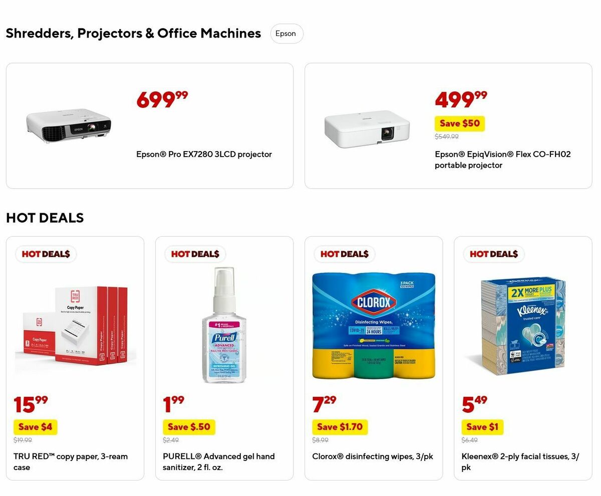 Staples Weekly Ad from June 8