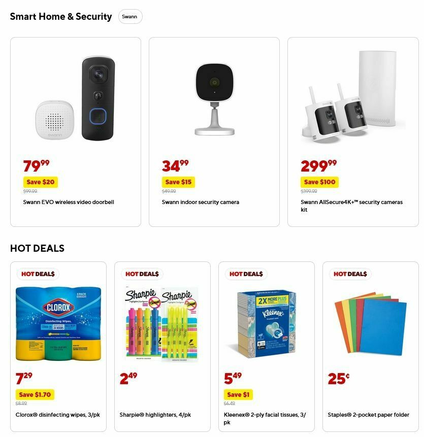 Staples Weekly Ad from June 15