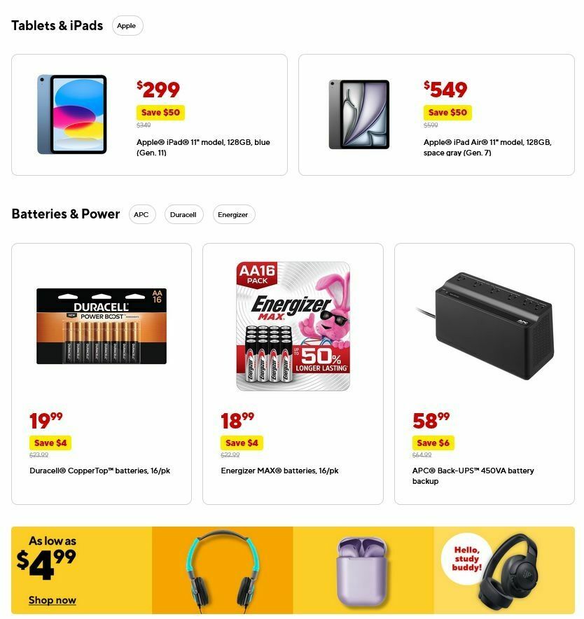 Staples Weekly Ad from June 22