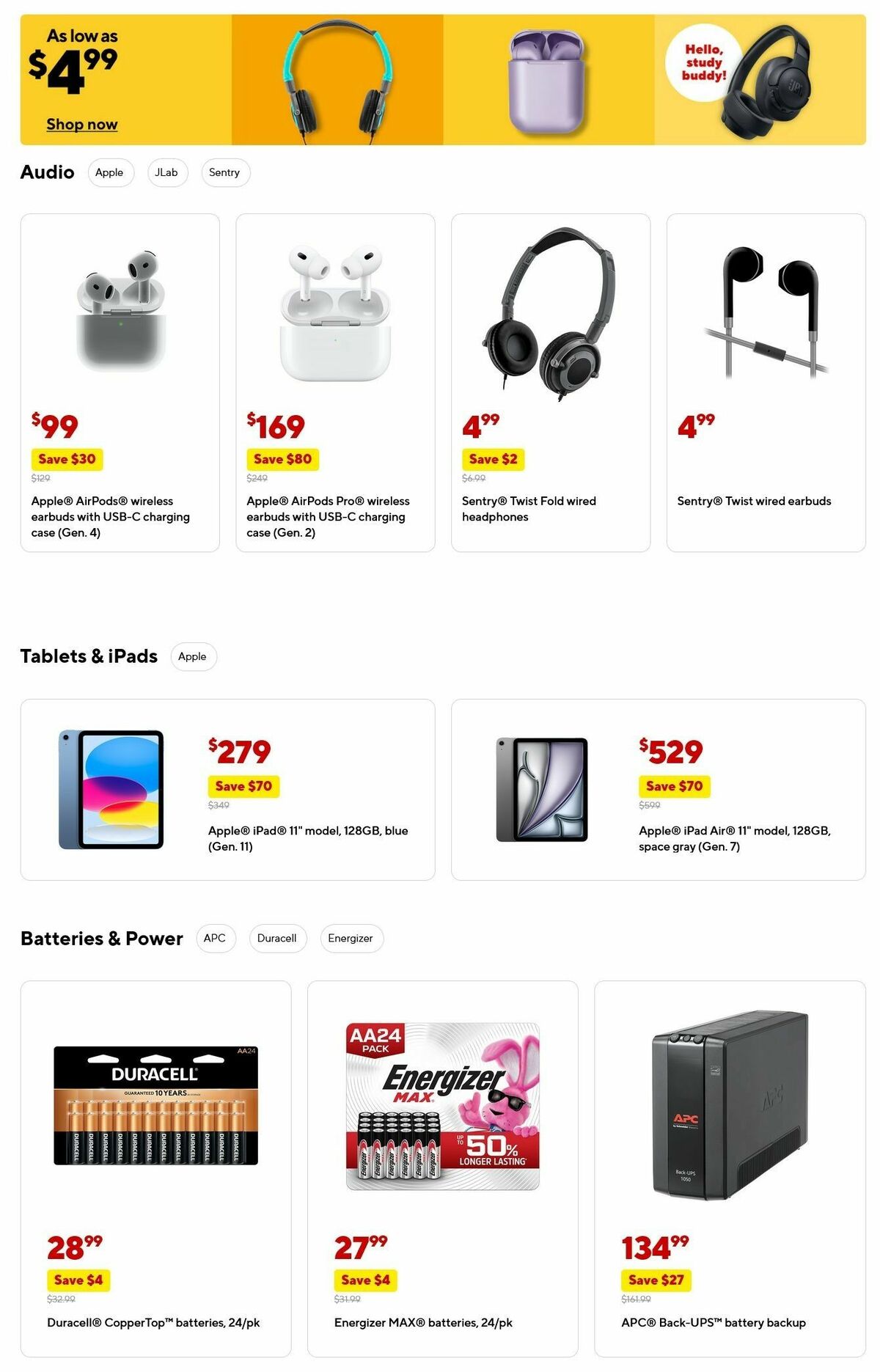 Staples Weekly Ad from July 13