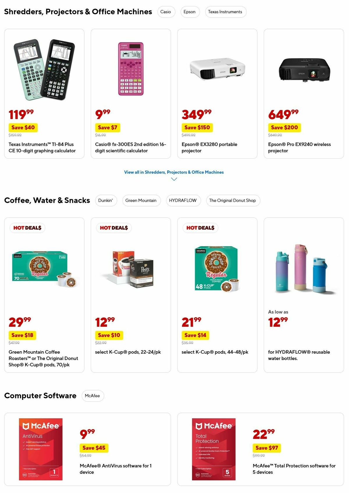 Staples Weekly Ad from July 13