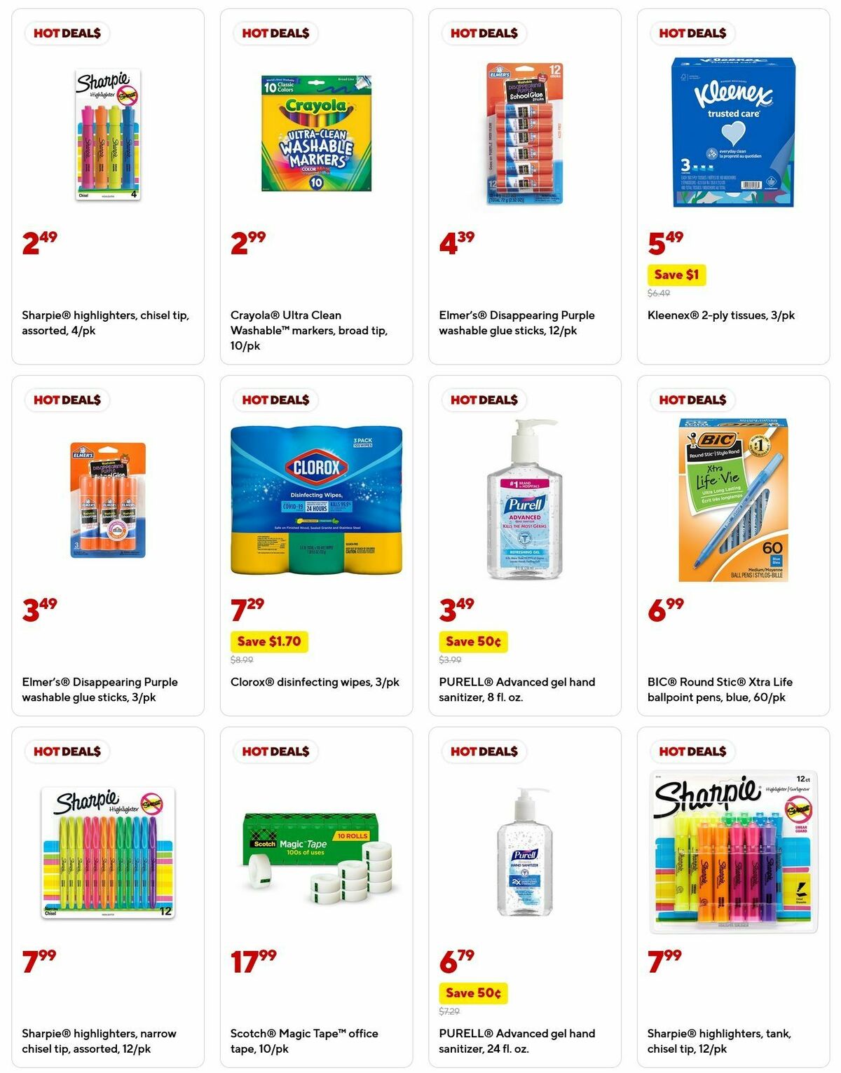 Staples Weekly Ad from July 20