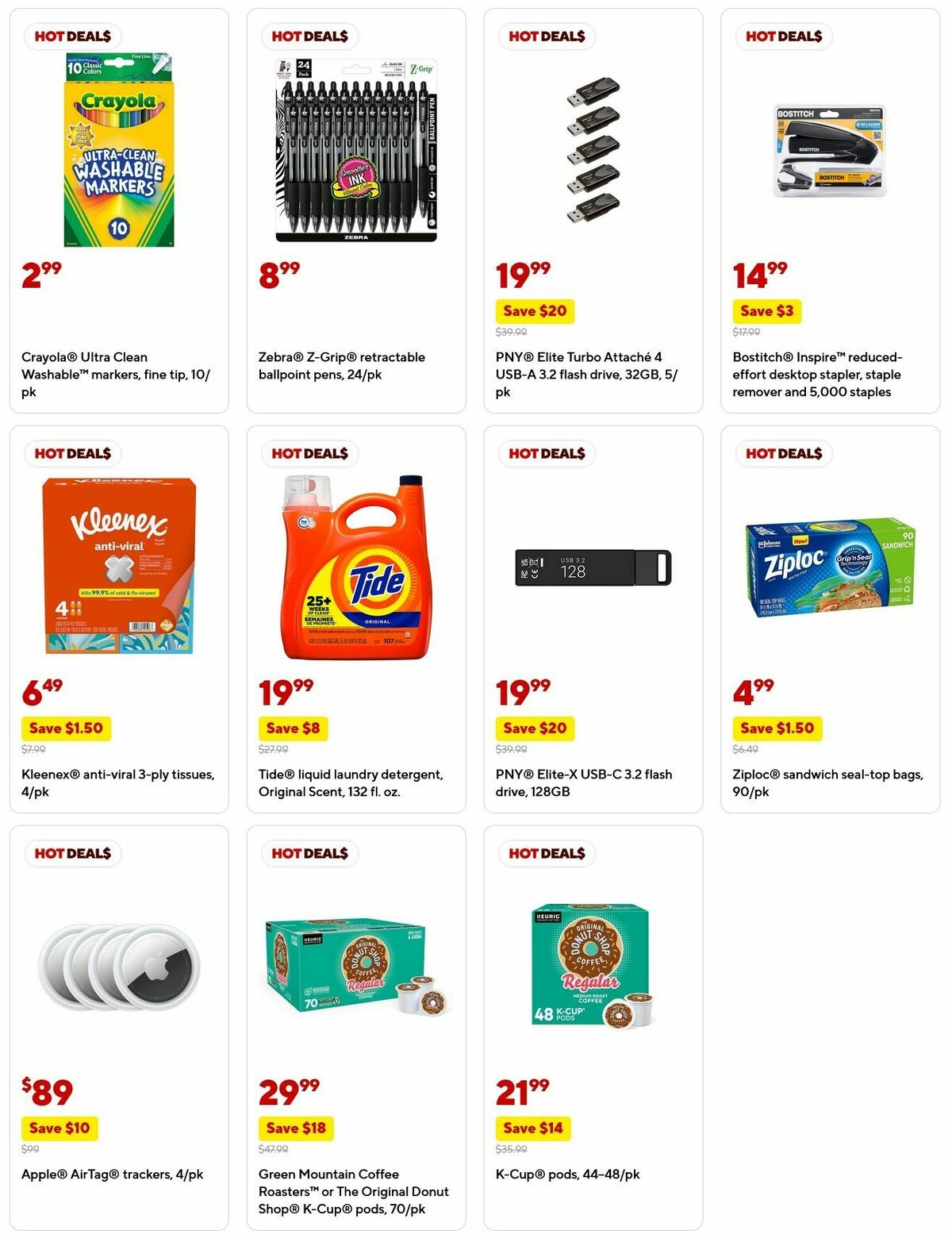Staples Weekly Ad from July 20
