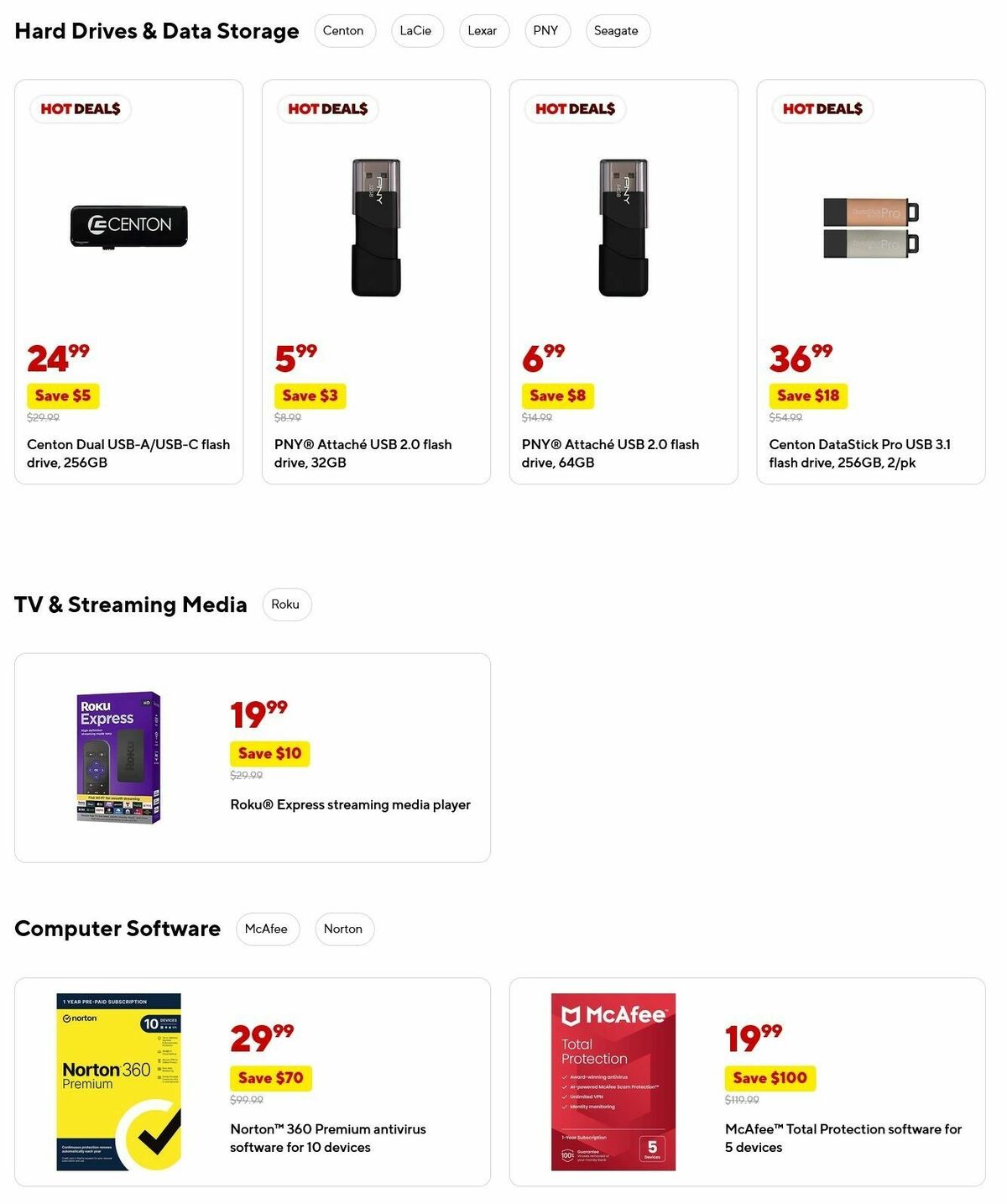 Staples Weekly Ad from August 10