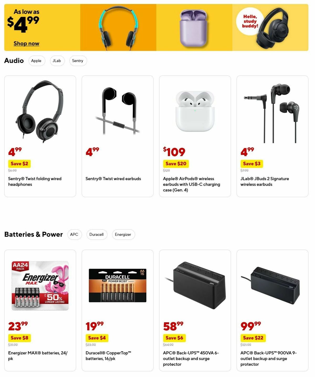 Staples Weekly Ad from August 17