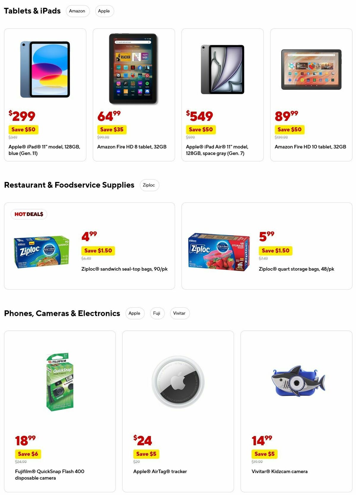 Staples Weekly Ad from August 17