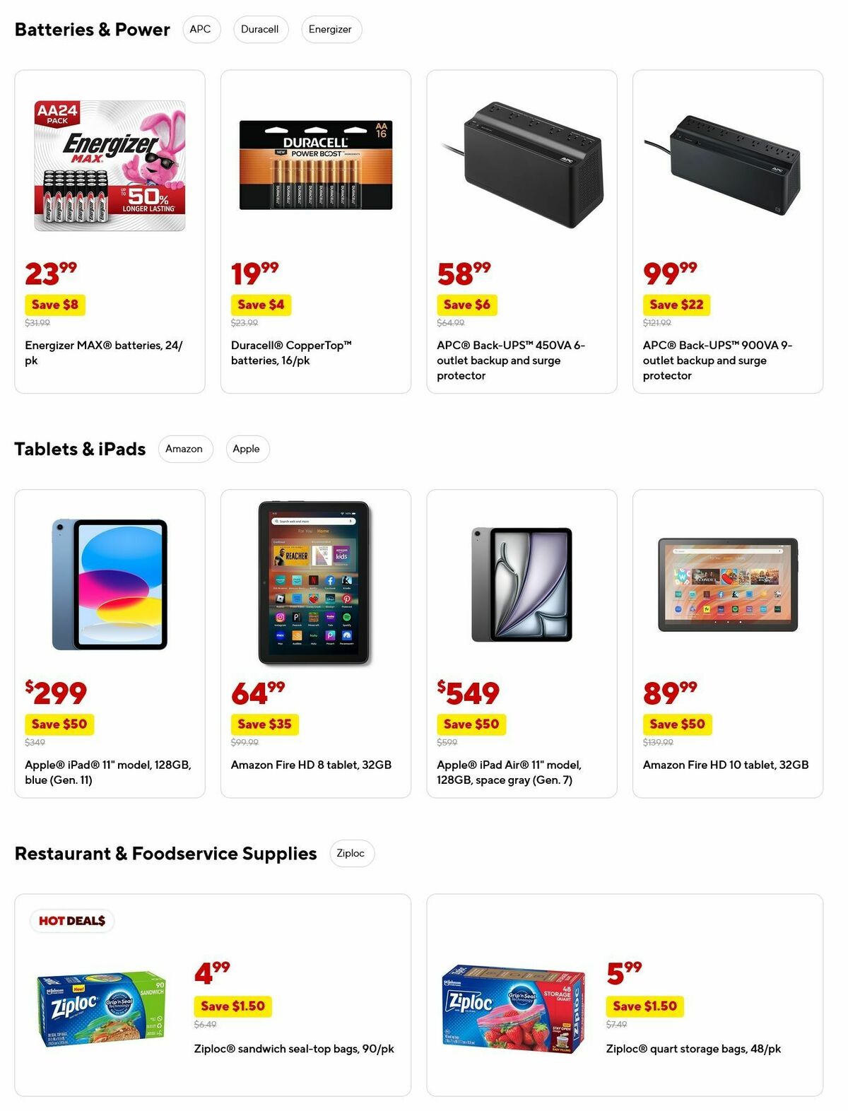 Staples Weekly Ad from August 24