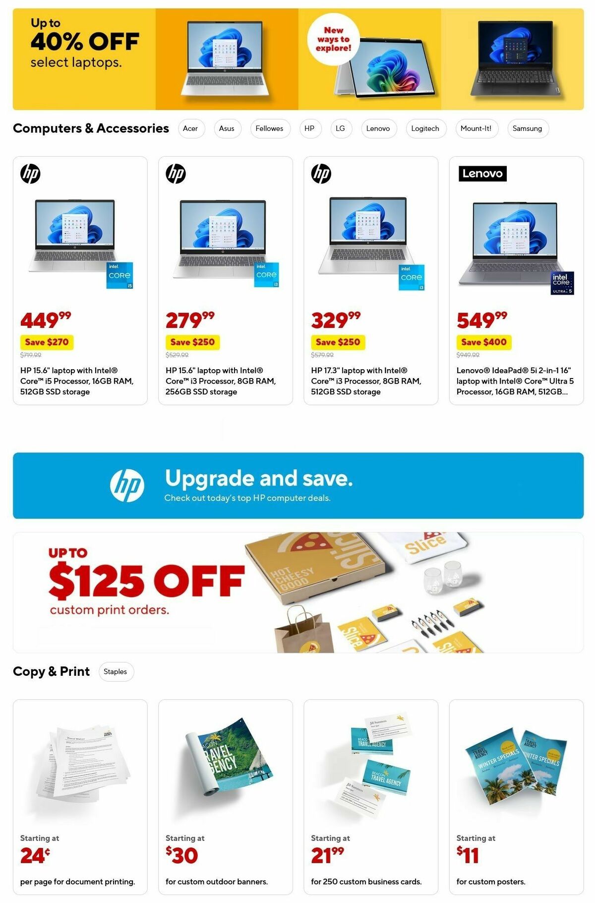 Staples Weekly Ad from September 7