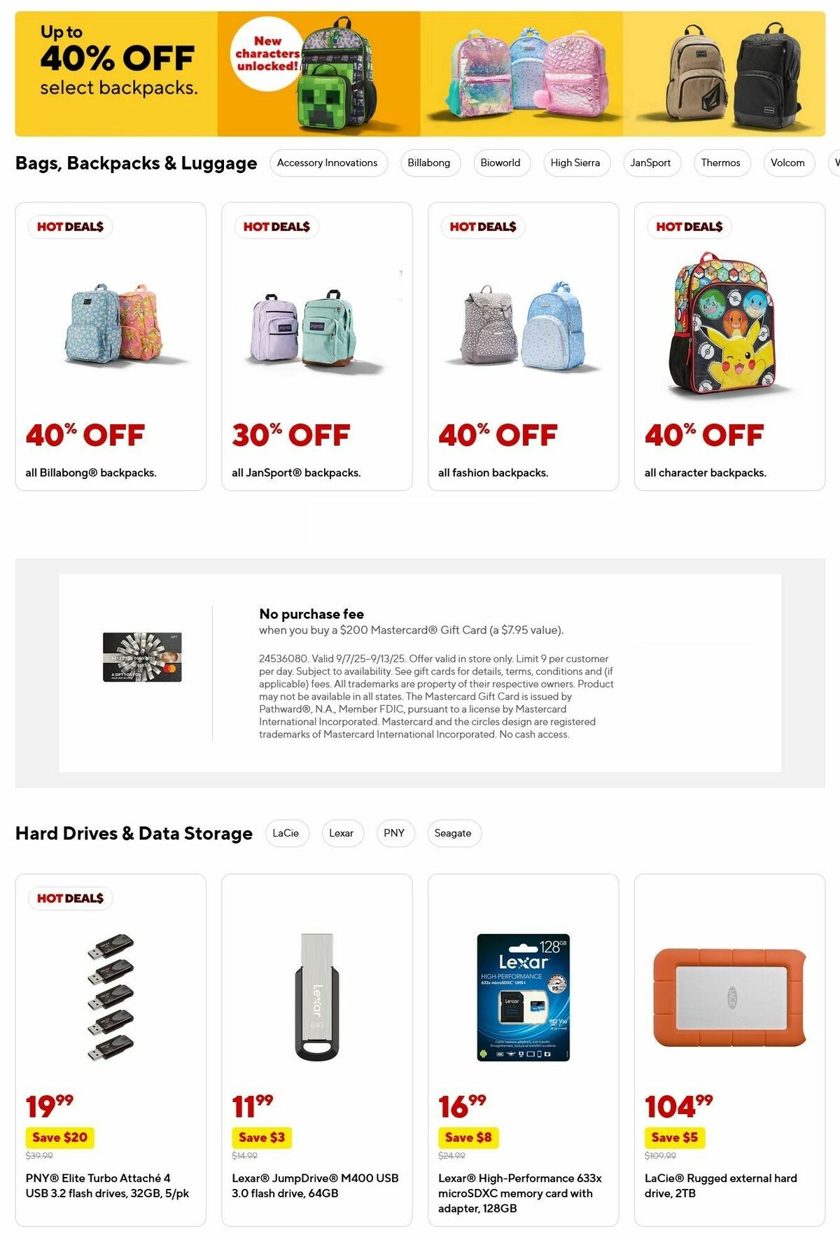 Staples Weekly Ad from September 7