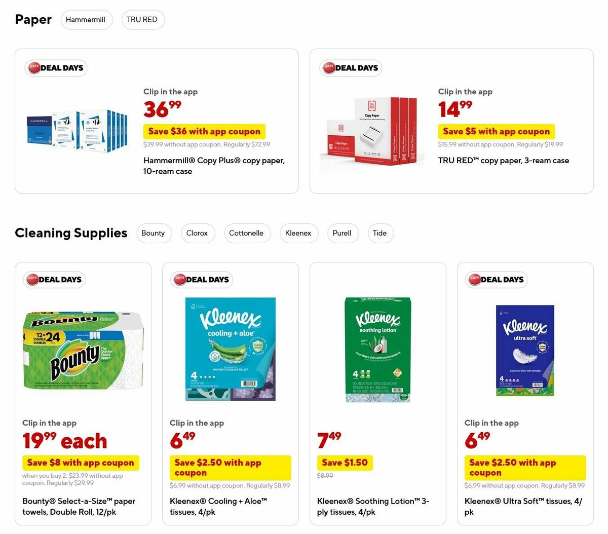 Staples Weekly Ad from October 12