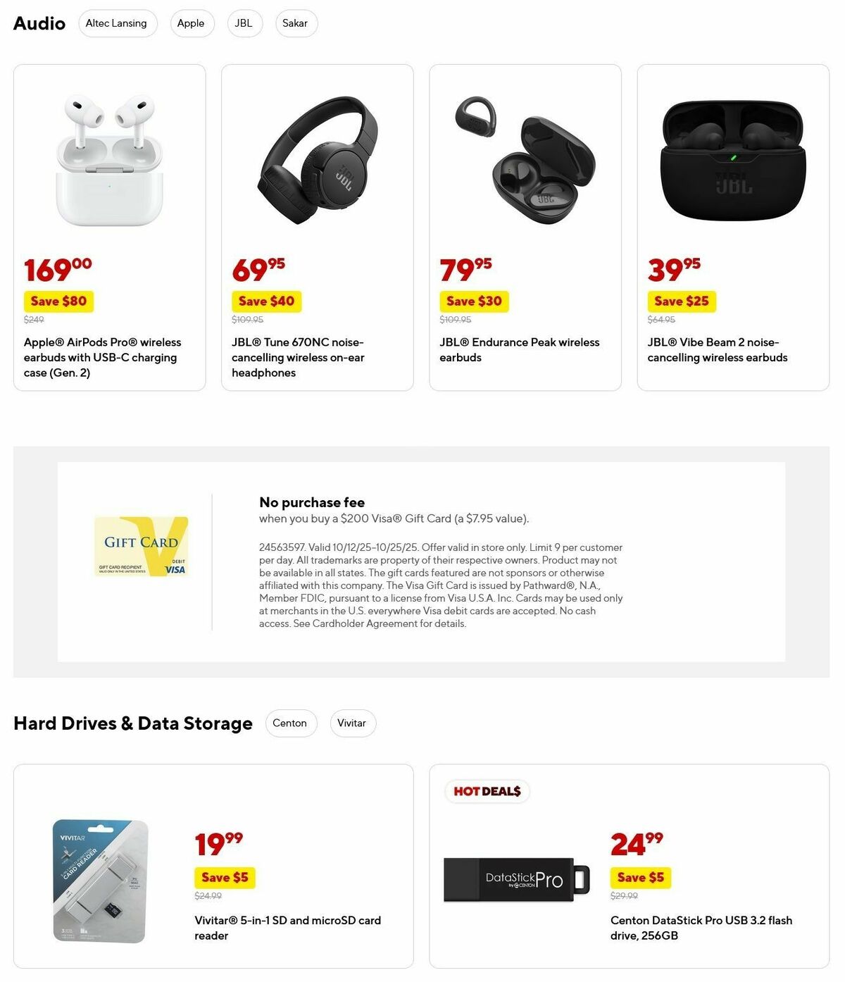 Staples Weekly Ad from October 19