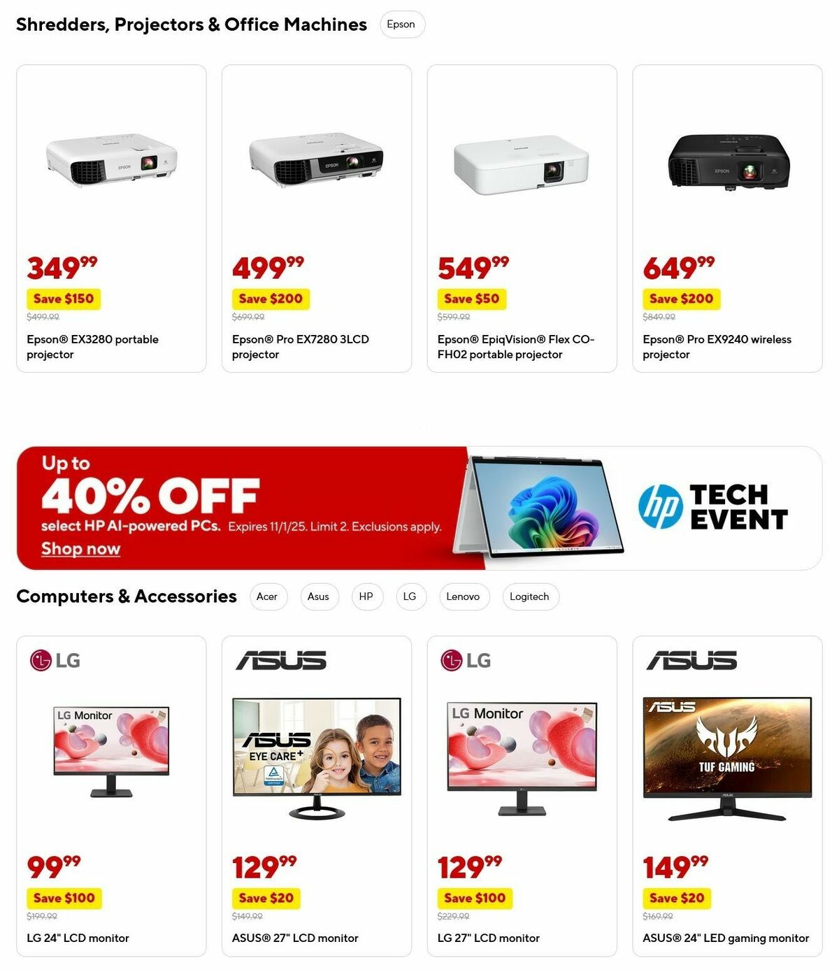 Staples Weekly Ad from October 26