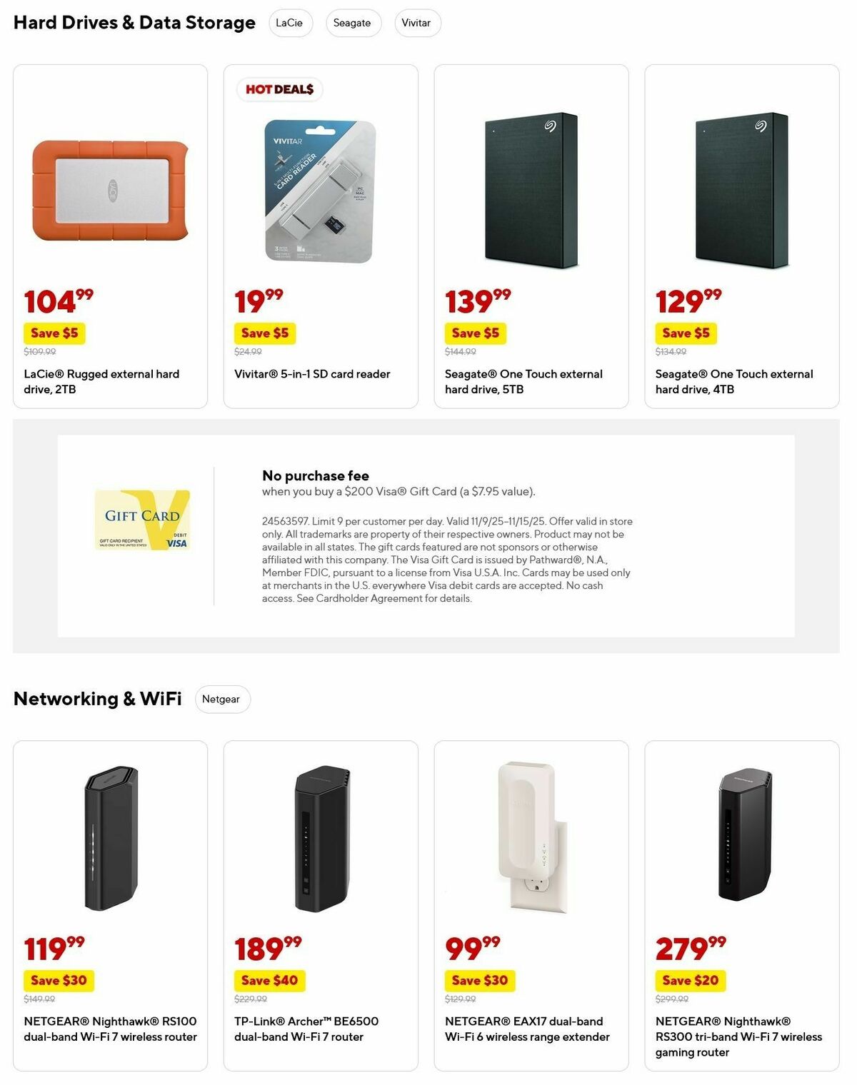Staples Weekly Ad from November 9