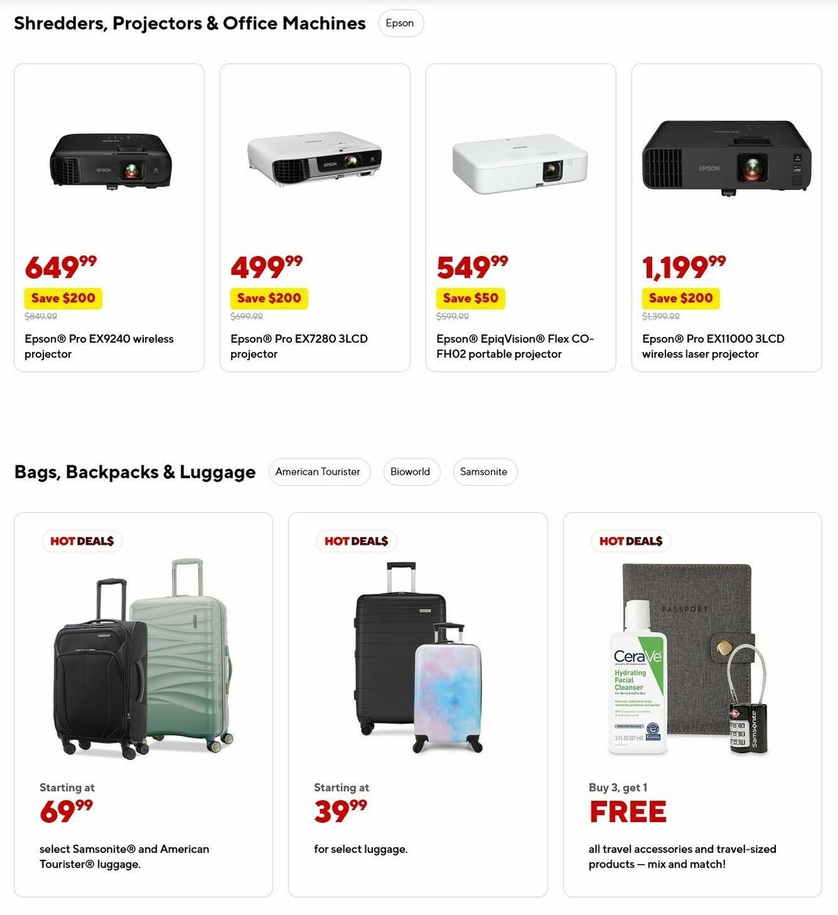 Staples Weekly Ad from November 16
