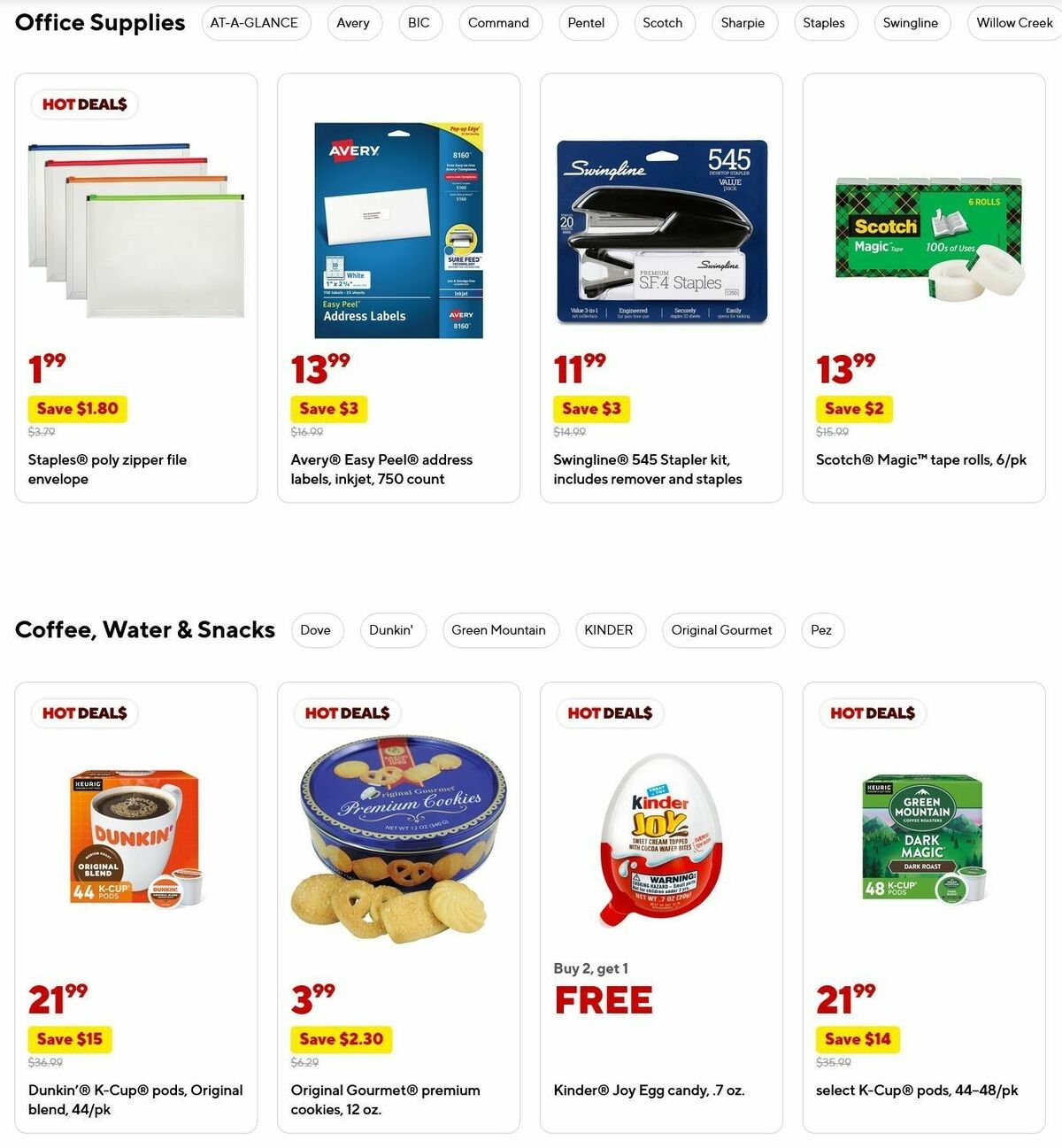 Staples Weekly Ad from November 16