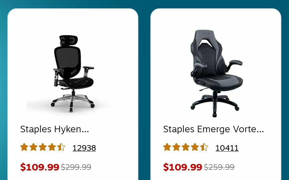 Staples Weekly Ad from December 1