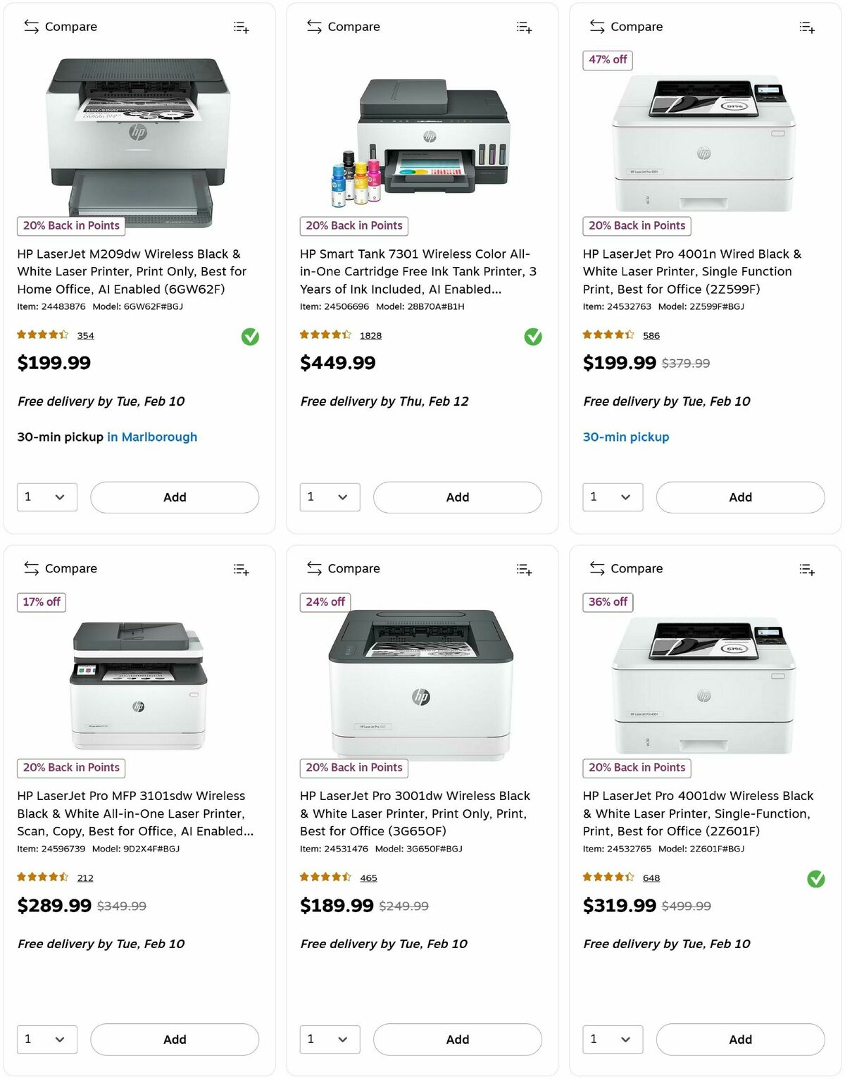 Staples Weekly Ad from February 8