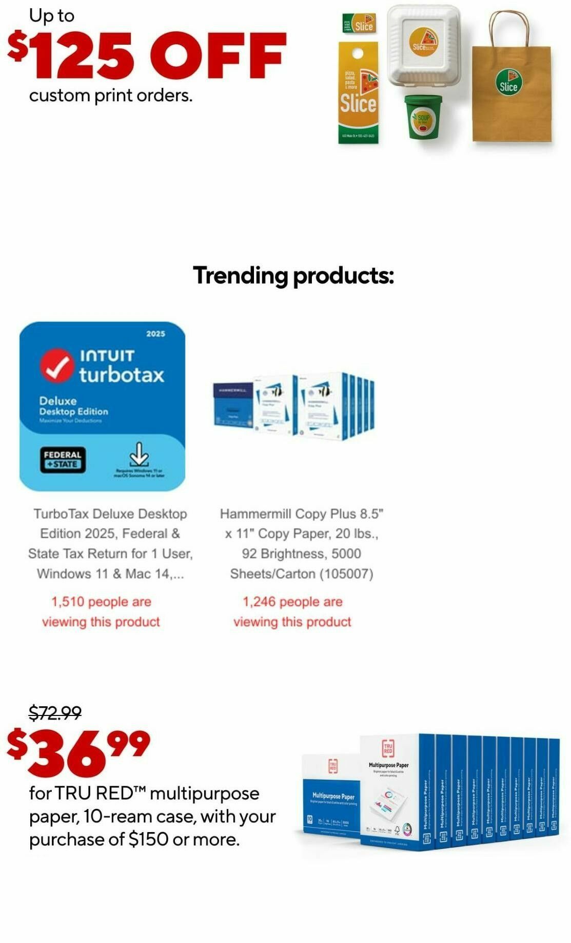 Staples Weekly Ad from March 2