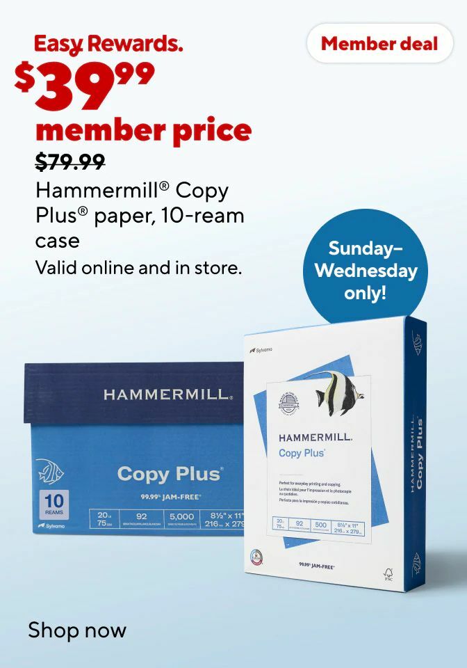 Staples Weekly Ad from March 15