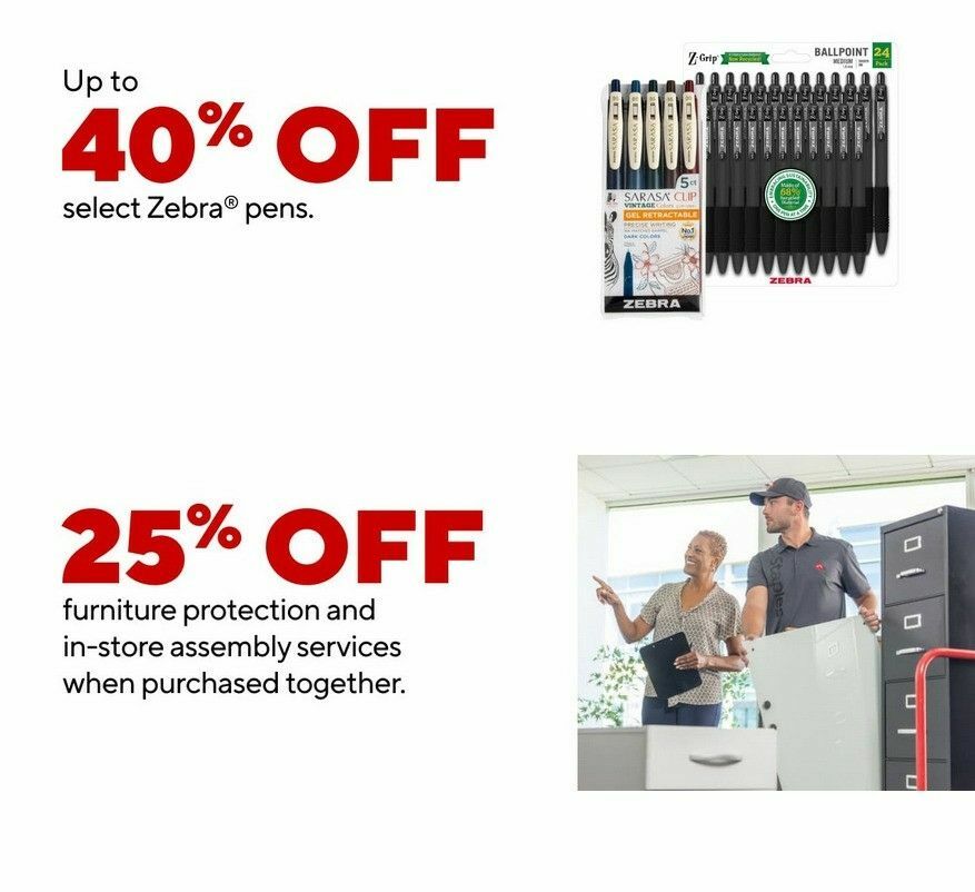 Staples Weekly Ad from April 8
