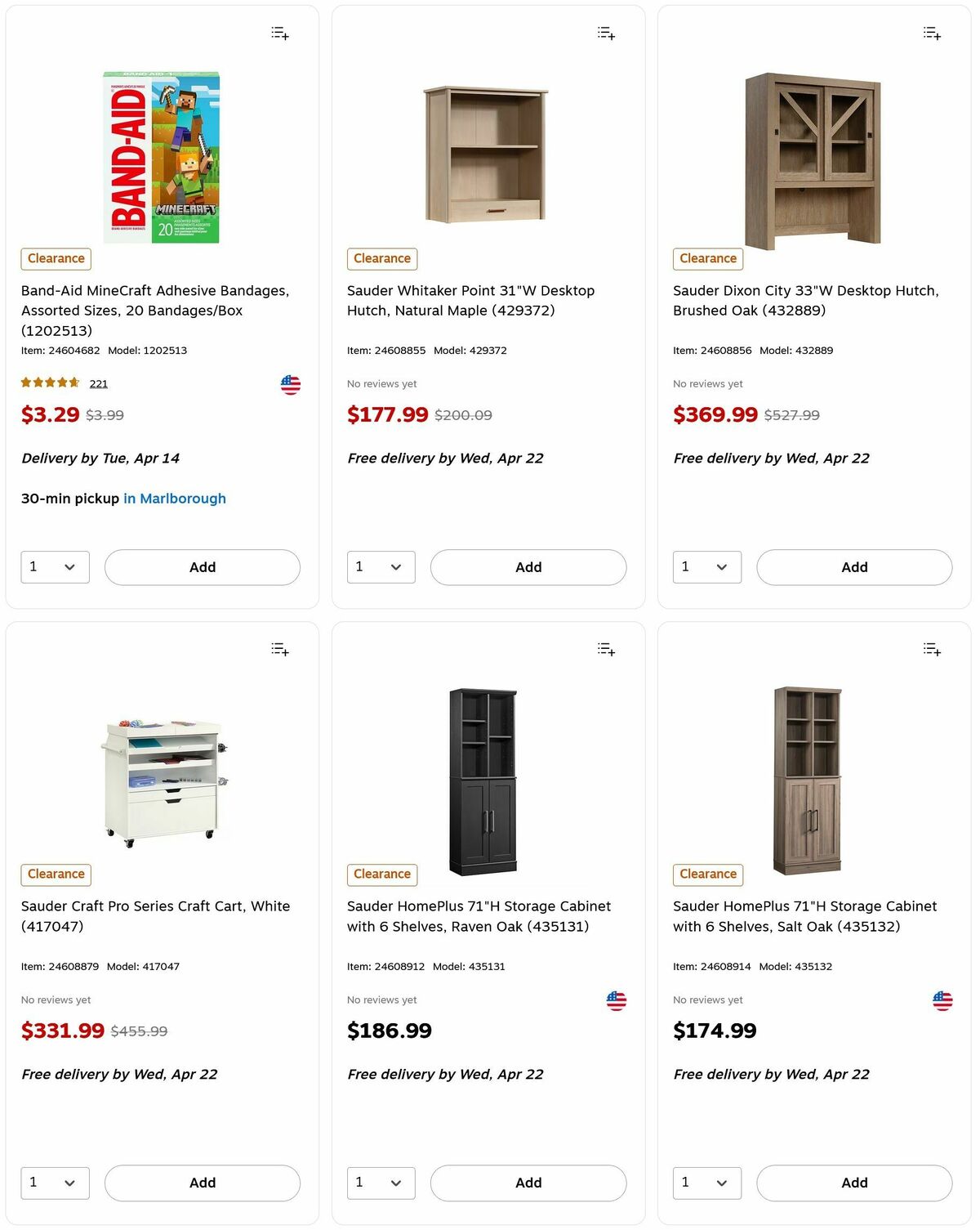 Staples Weekly Ad from April 12