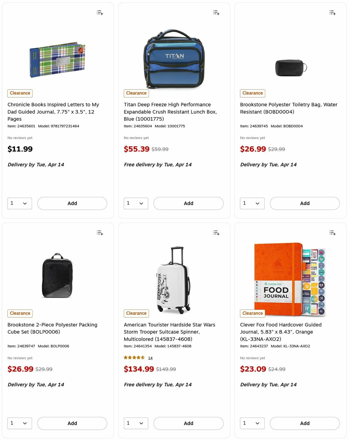 Staples Weekly Ad from April 12