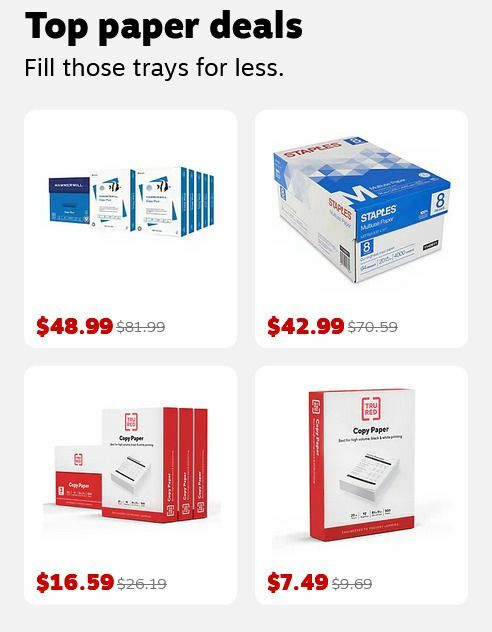 Staples Weekly Ad from June 8