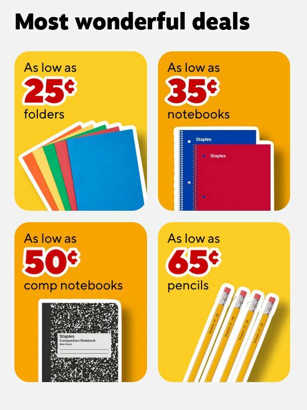 Staples Weekly Ad from June 15