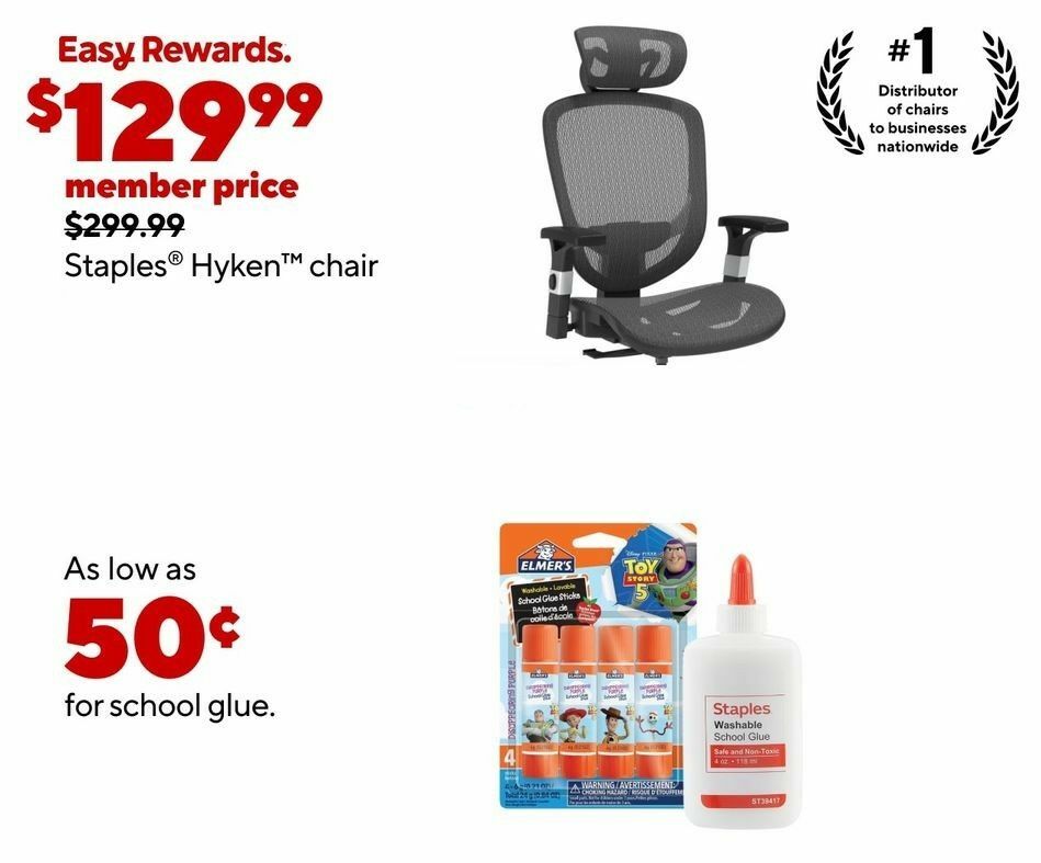 Staples Weekly Ad from June 29