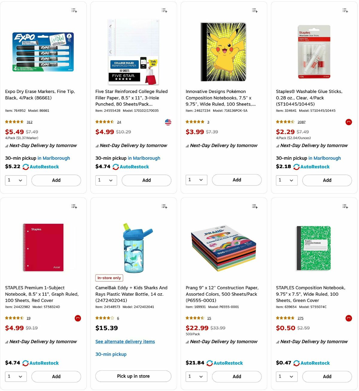 Staples Weekly Ad from July 6