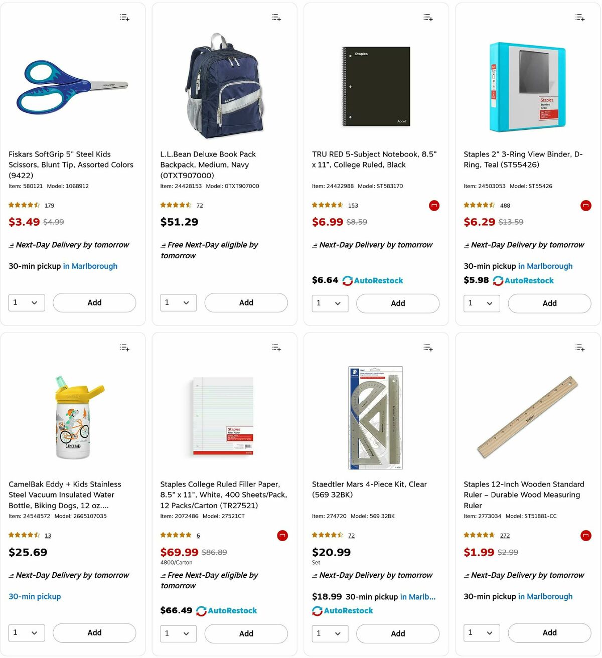 Staples Weekly Ad from July 6