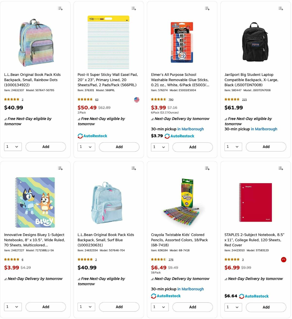 Staples Weekly Ad from July 6