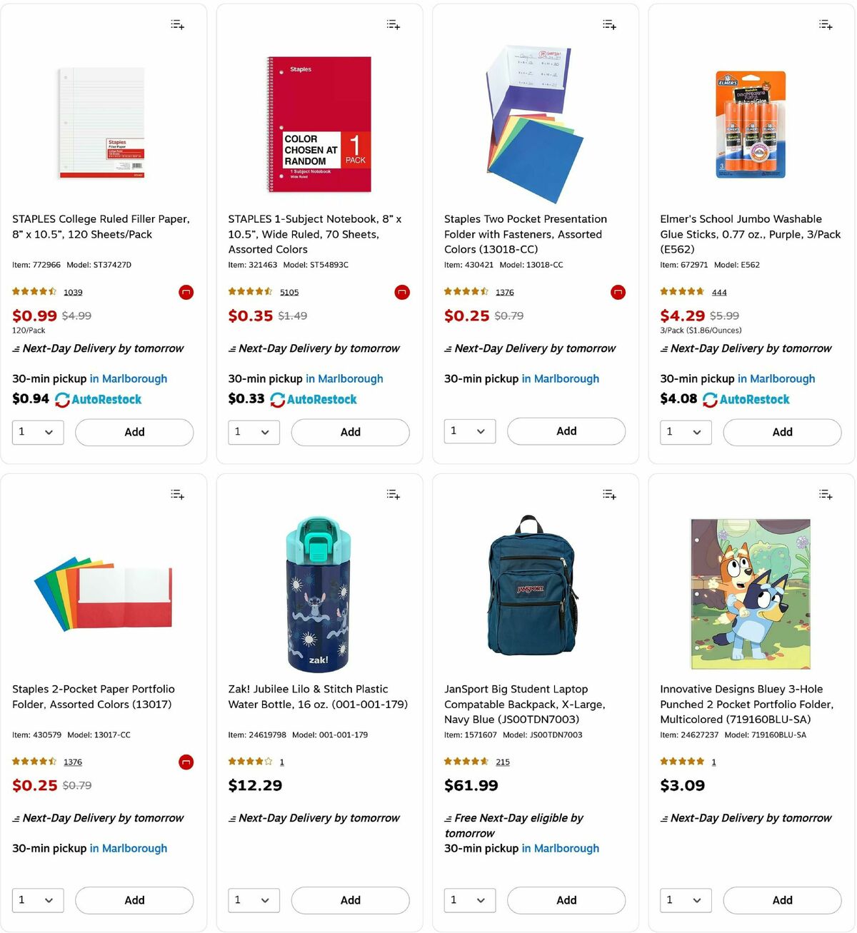 Staples Weekly Ad from July 6