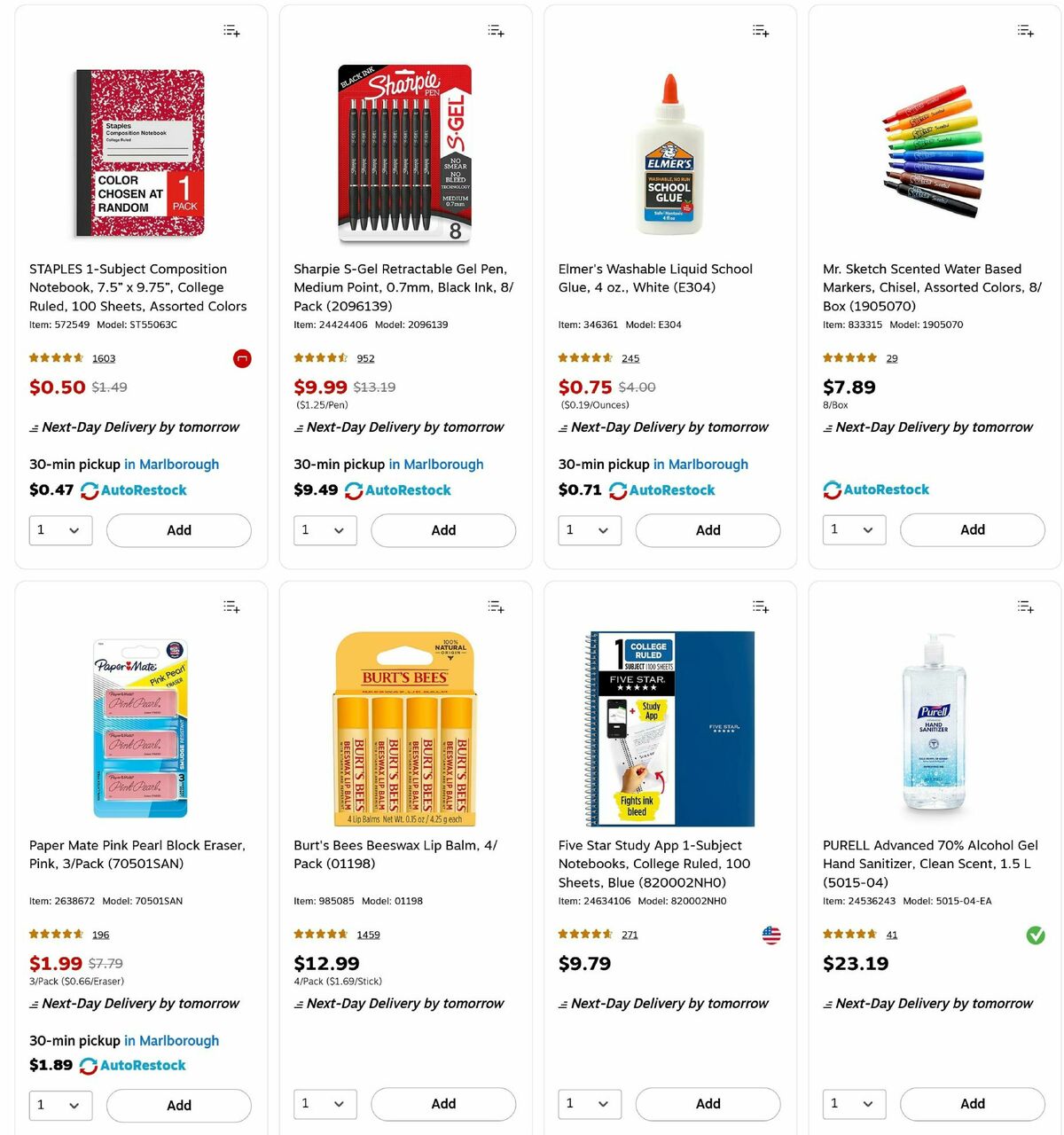 Staples Weekly Ad from July 6