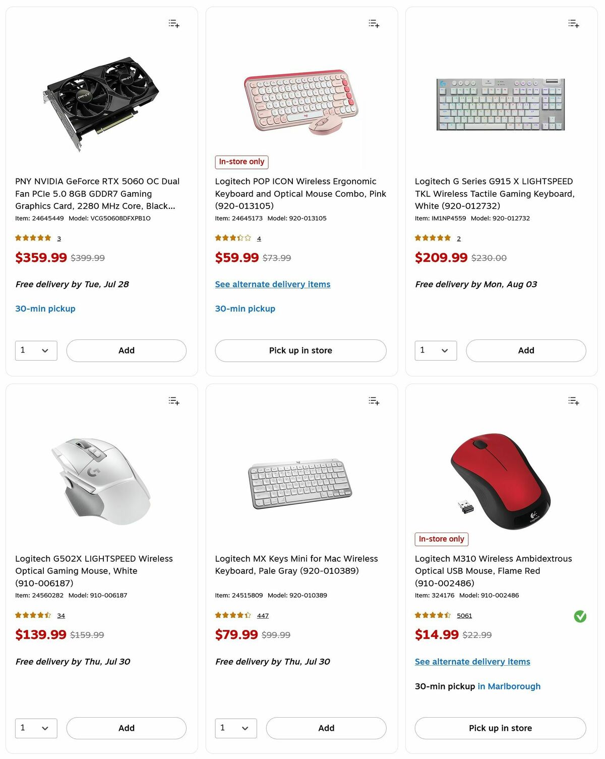 Staples Weekly Ad from July 26