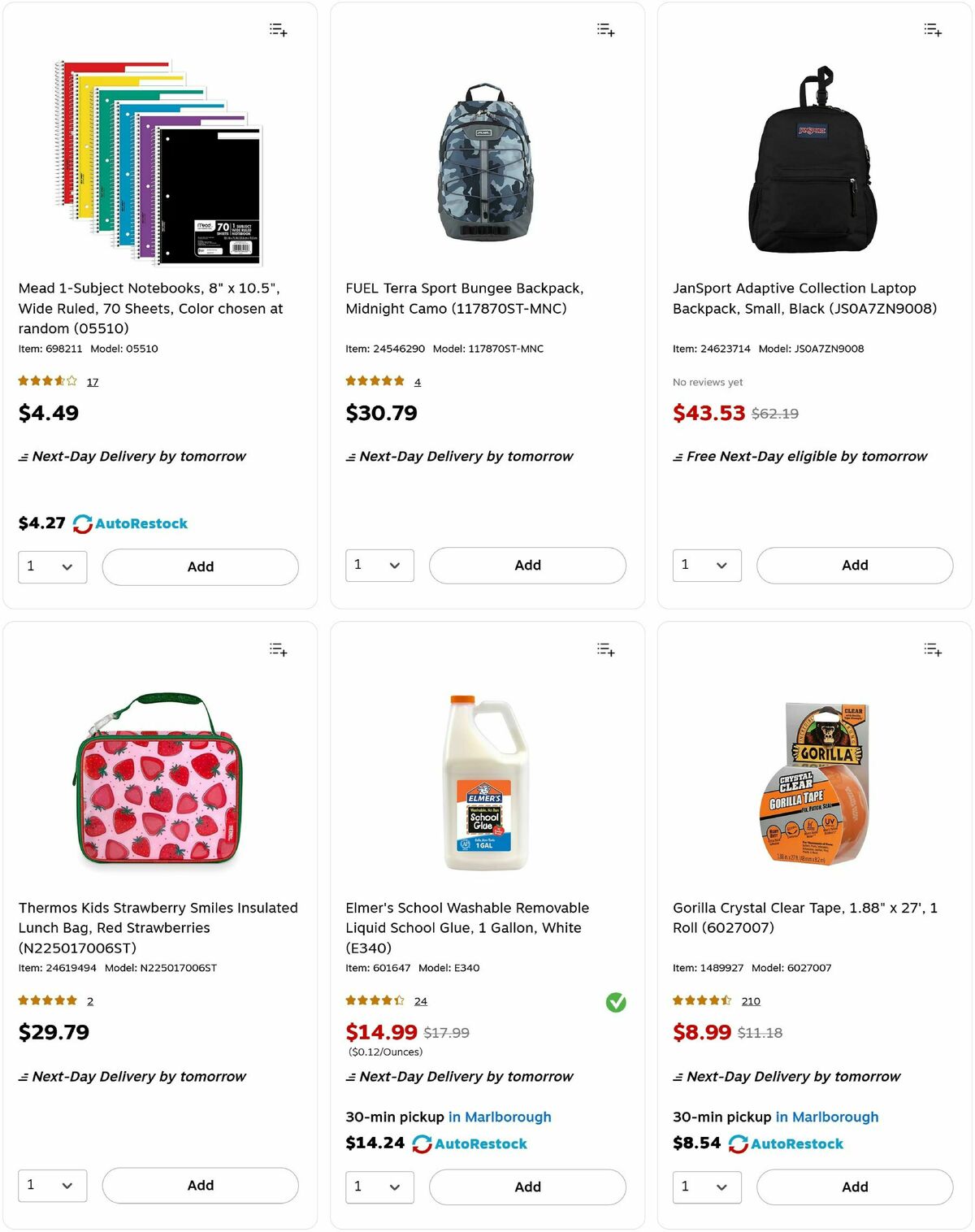 Staples Weekly Ad from August 31