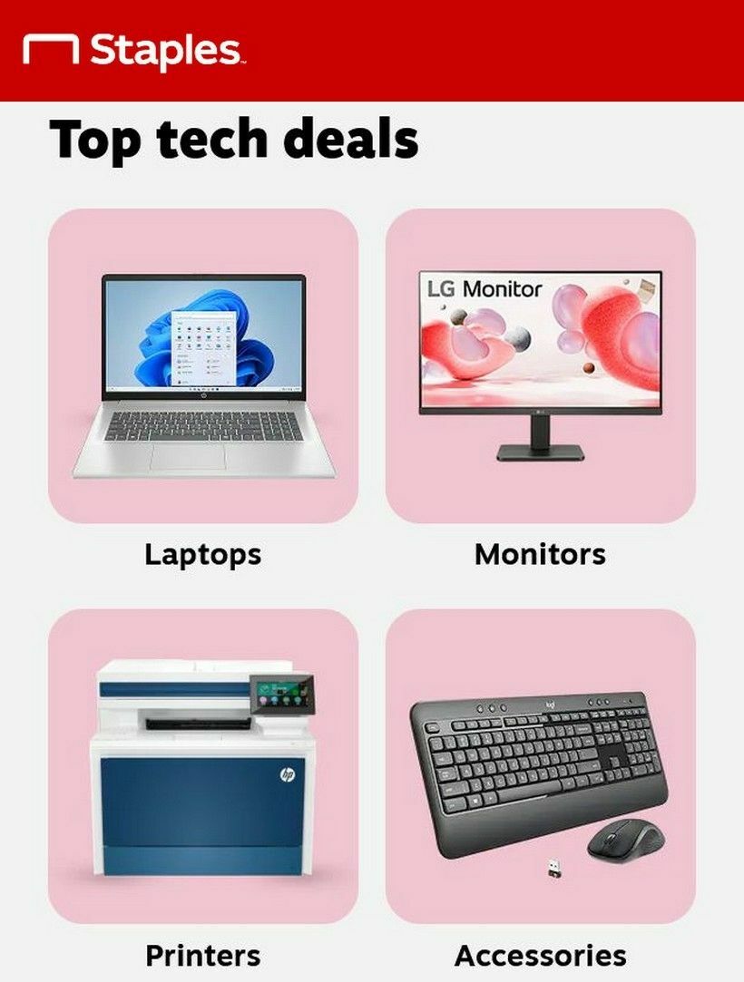 Staples Weekly Ad from October 5