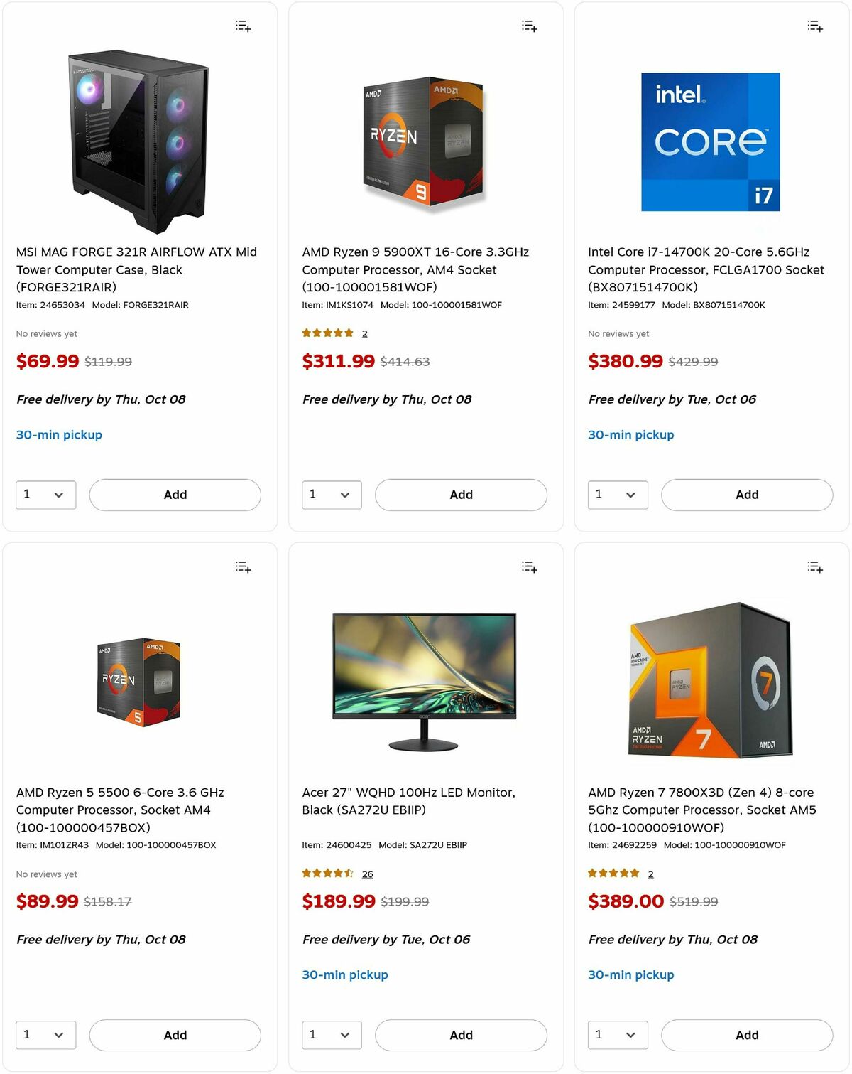Staples Weekly Ad from October 5