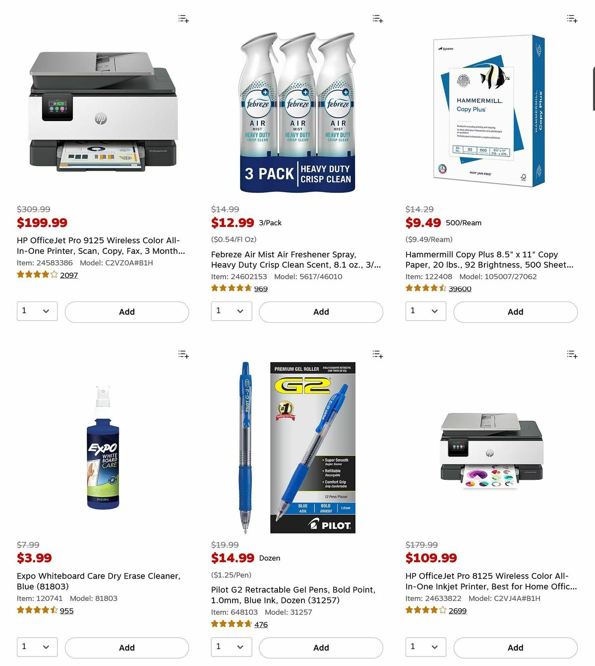 Staples Weekly Ad from October 26