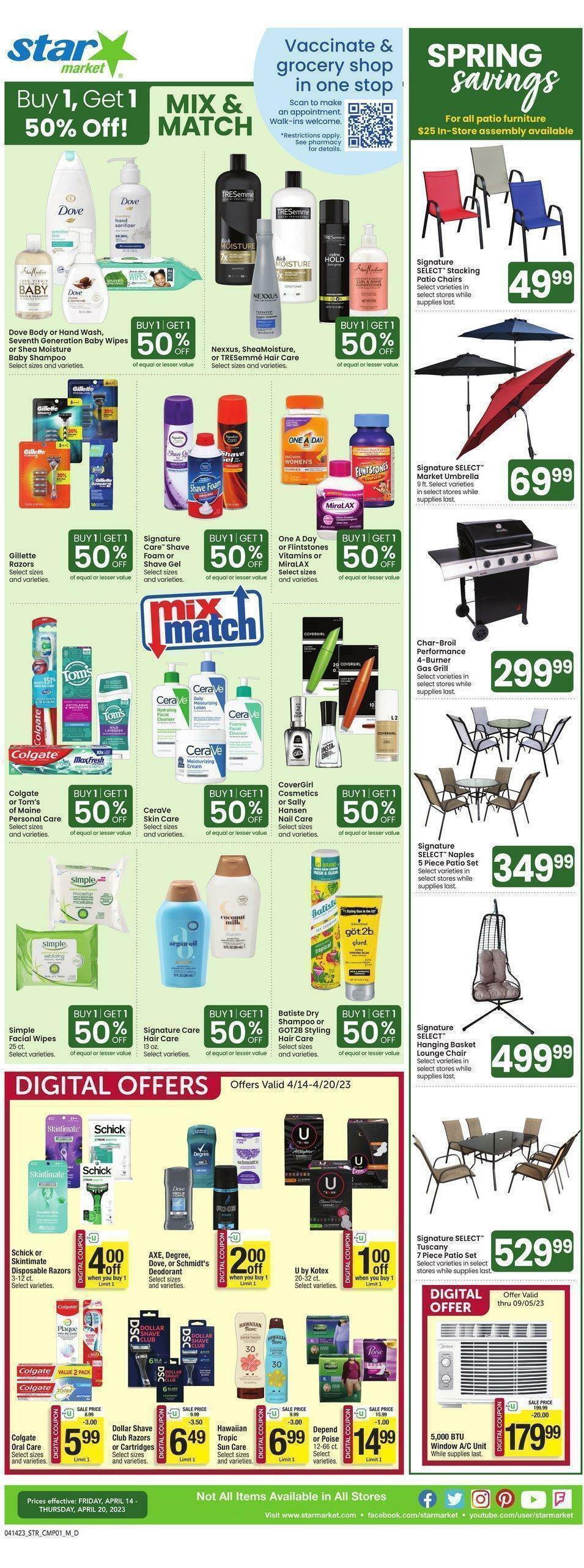 Star Market Weekly Ad from April 14