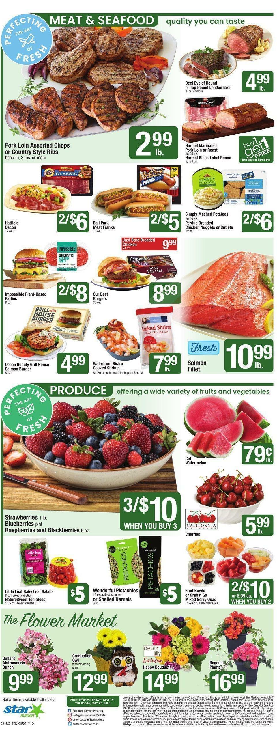 Star Market Weekly Ad from May 19